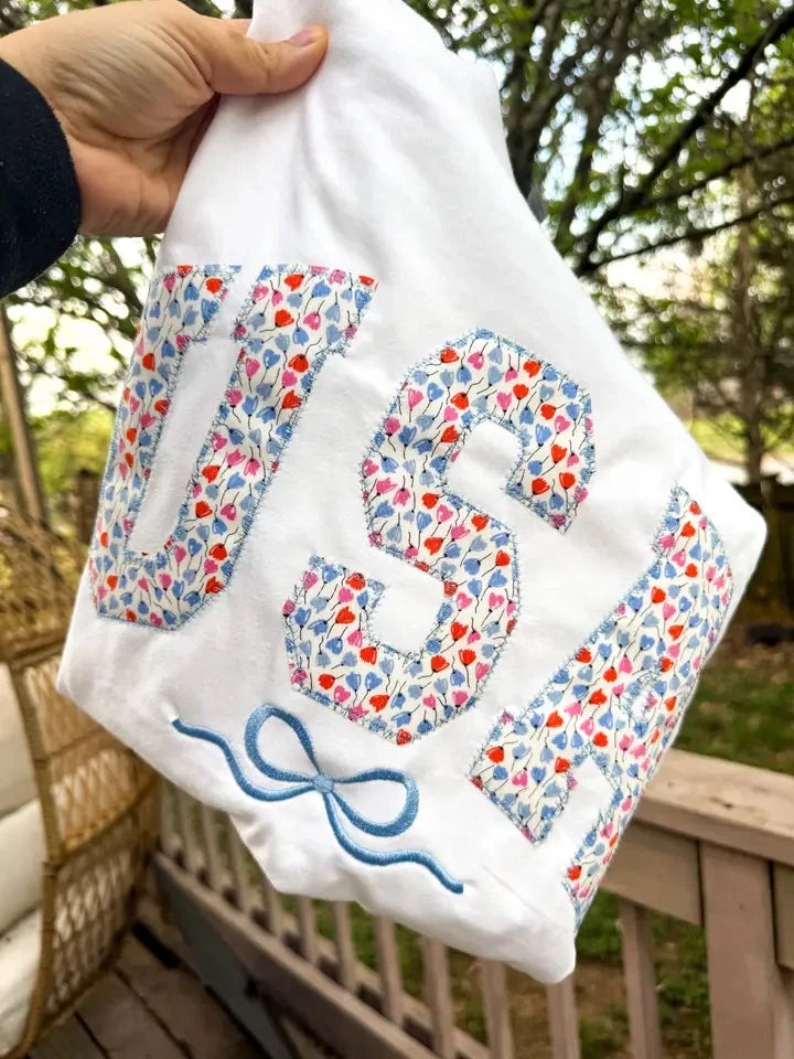 Floral USA Sweatshirt Sweatshirt Southern Belle