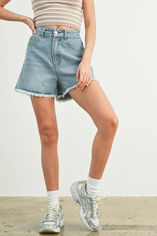 Rae Denim Shorts shorts buttermelon