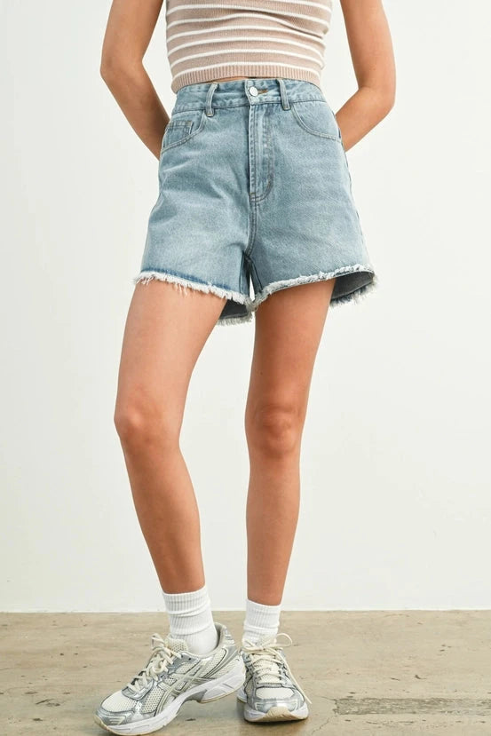 Rae Denim Shorts shorts buttermelon