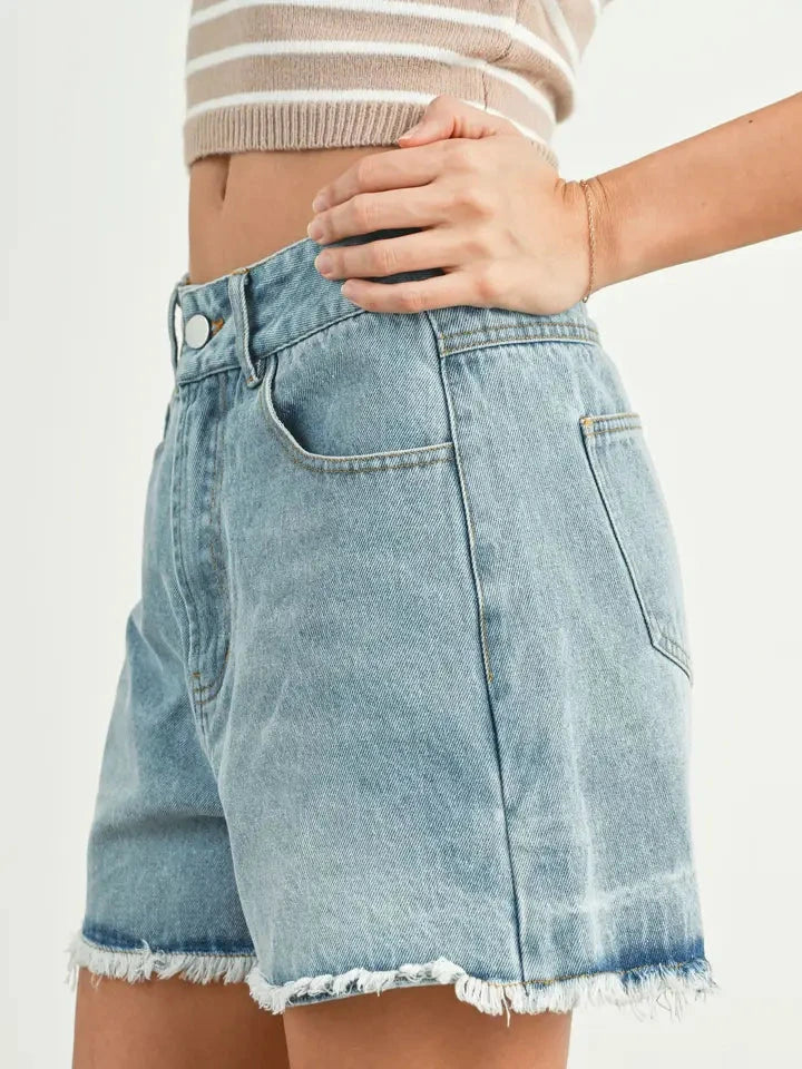 Rae Denim Shorts shorts buttermelon