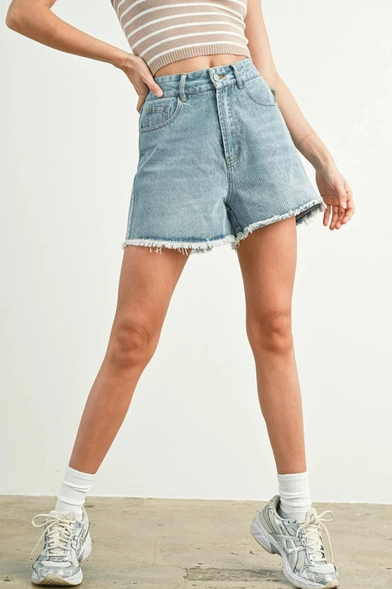Rae Denim Shorts shorts buttermelon
