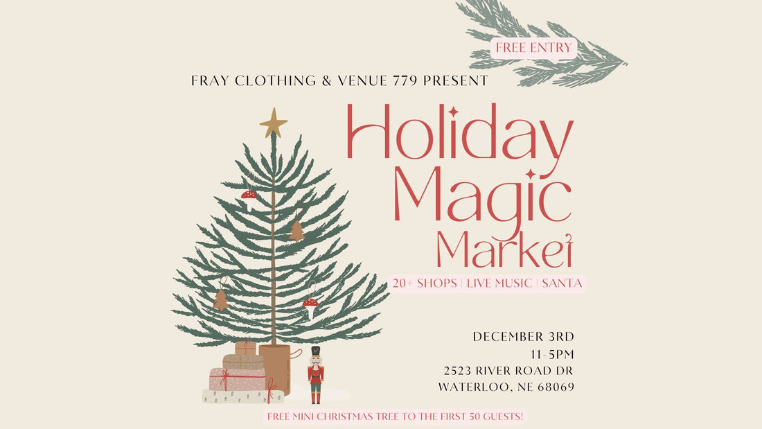 Warm Up to the Magic: Join Us at the Waterloo Holiday Magic Market!