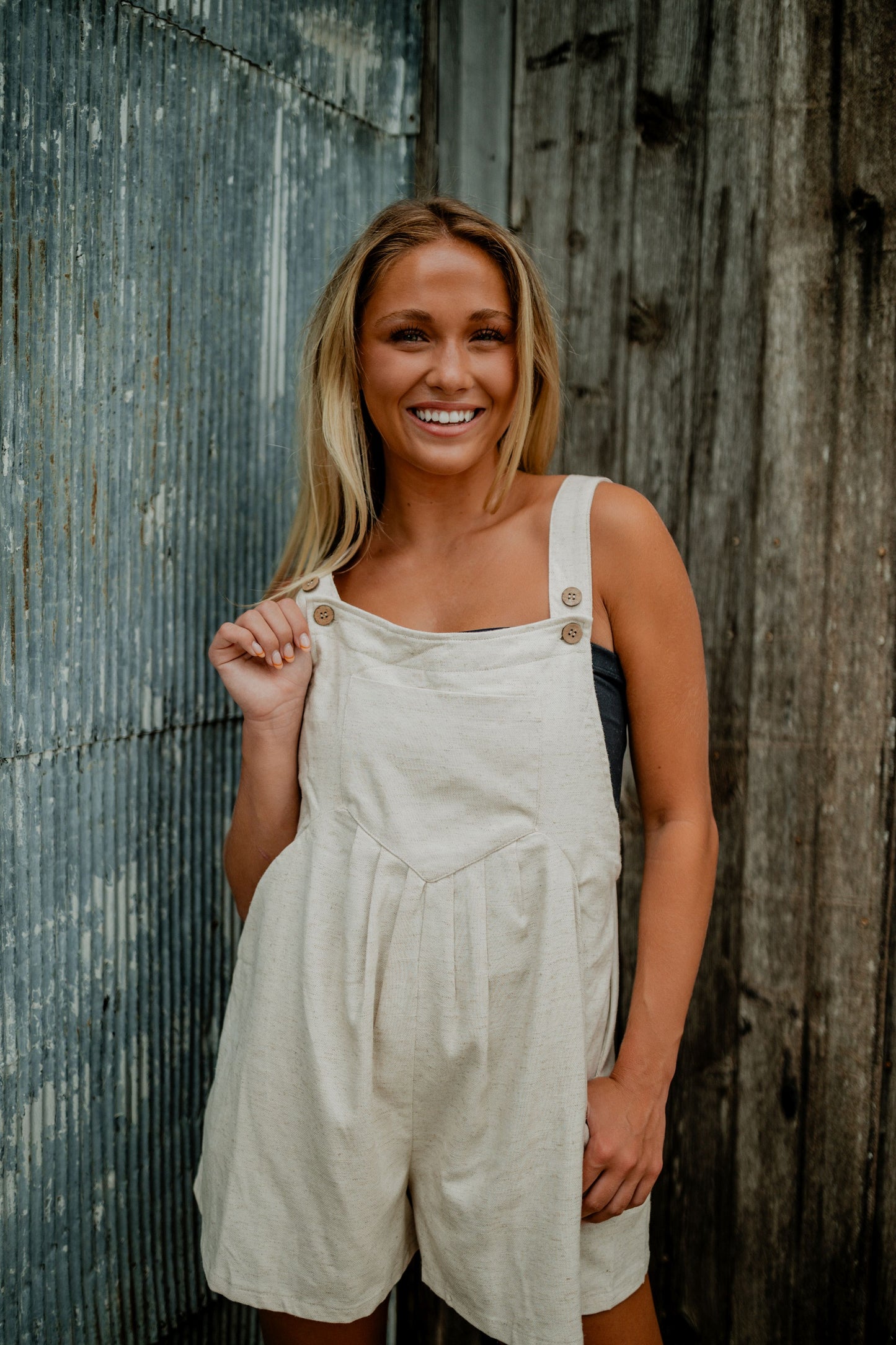 Blair Overall Romper