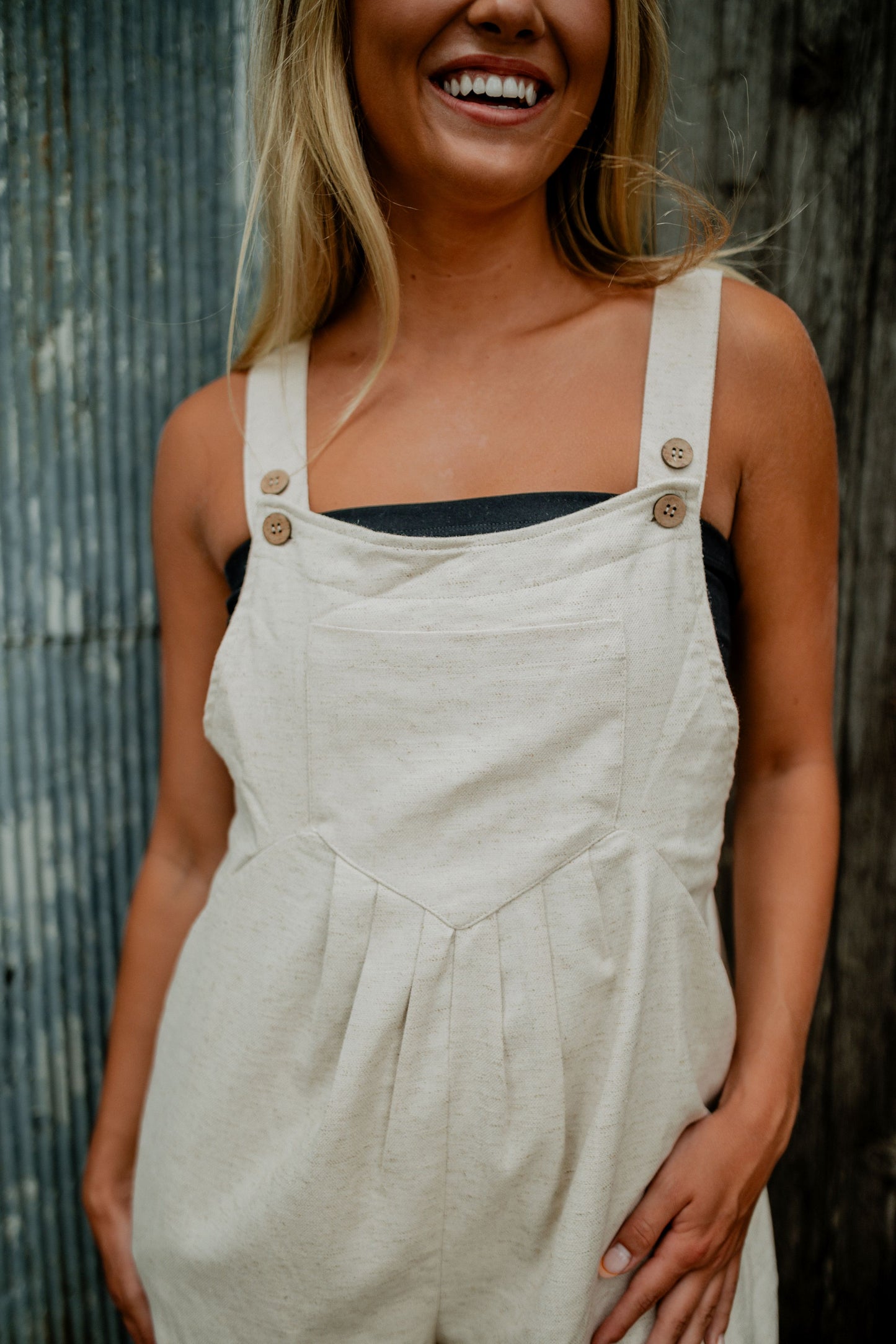 Blair Overall Romper