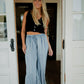 Charlotte Wide Leg Denim Pants