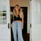 Charlotte Wide Leg Denim Pants