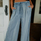 Charlotte Wide Leg Denim Pants