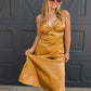 Amber Satin Midi Dress Dresses Rokoko Love 