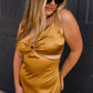 Amber Satin Midi Dress Dresses Rokoko Love 