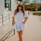 Bella Button Down Dress Dresses miou muse 