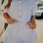 Bella Button Down Dress Dresses miou muse 