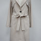 Belted Trench Coat Jacket hem and thread 