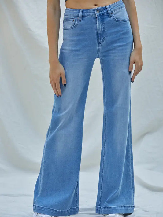 Benny Wide Leg Pants Jeans by together 