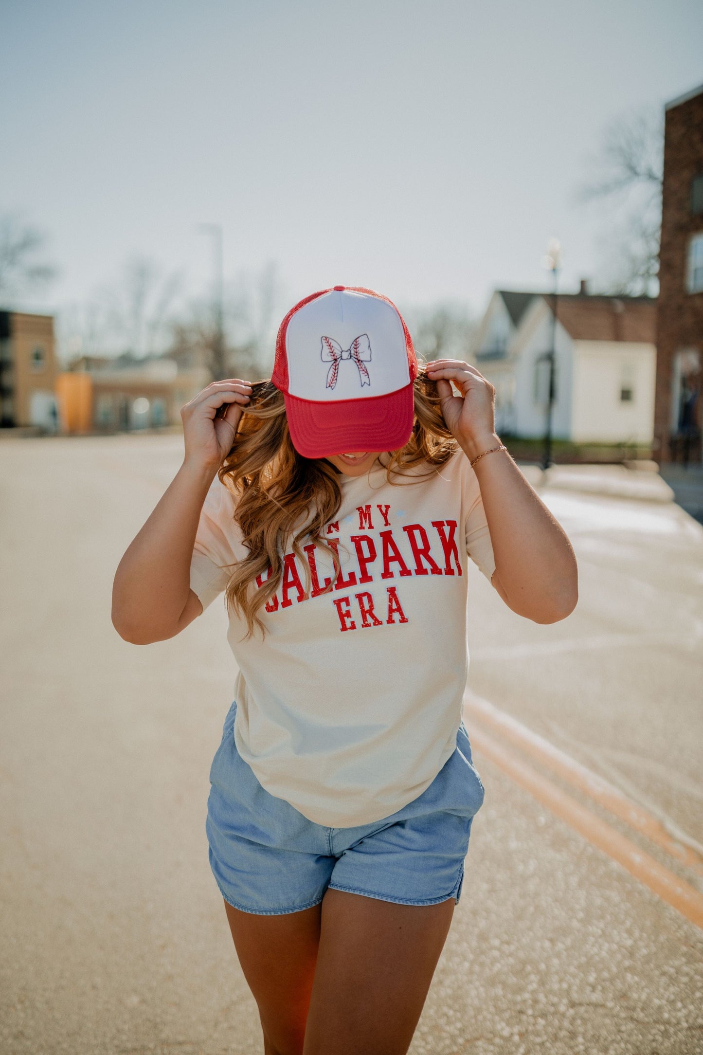 Bow Baseball Hat Hats Pierce & Pine 