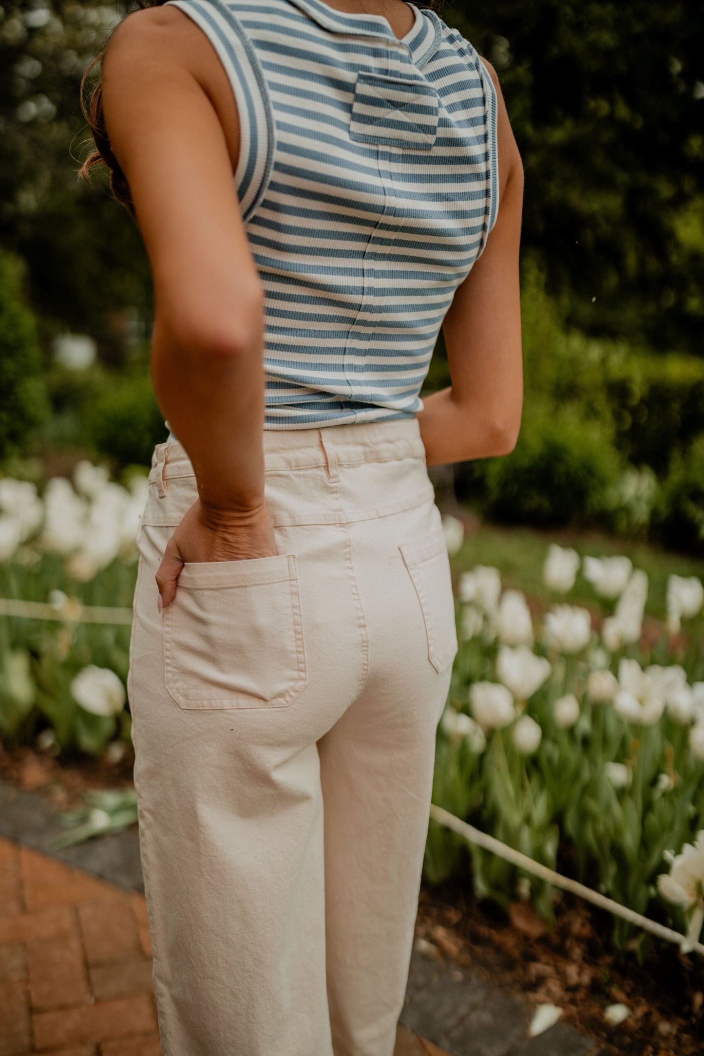 Britt Wide Leg Pants Pants buttermelon 