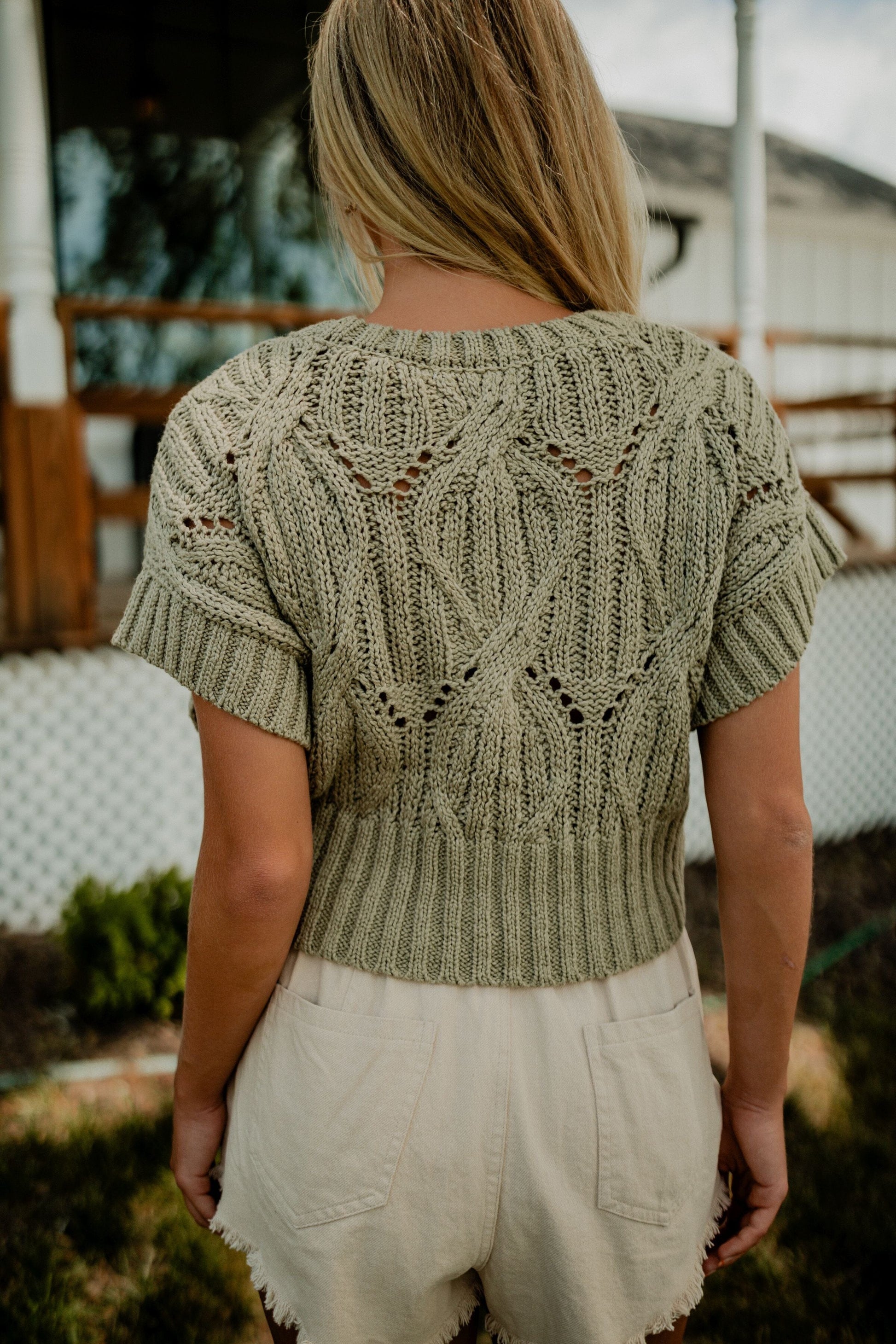 Cali Crochet Top Top by together 