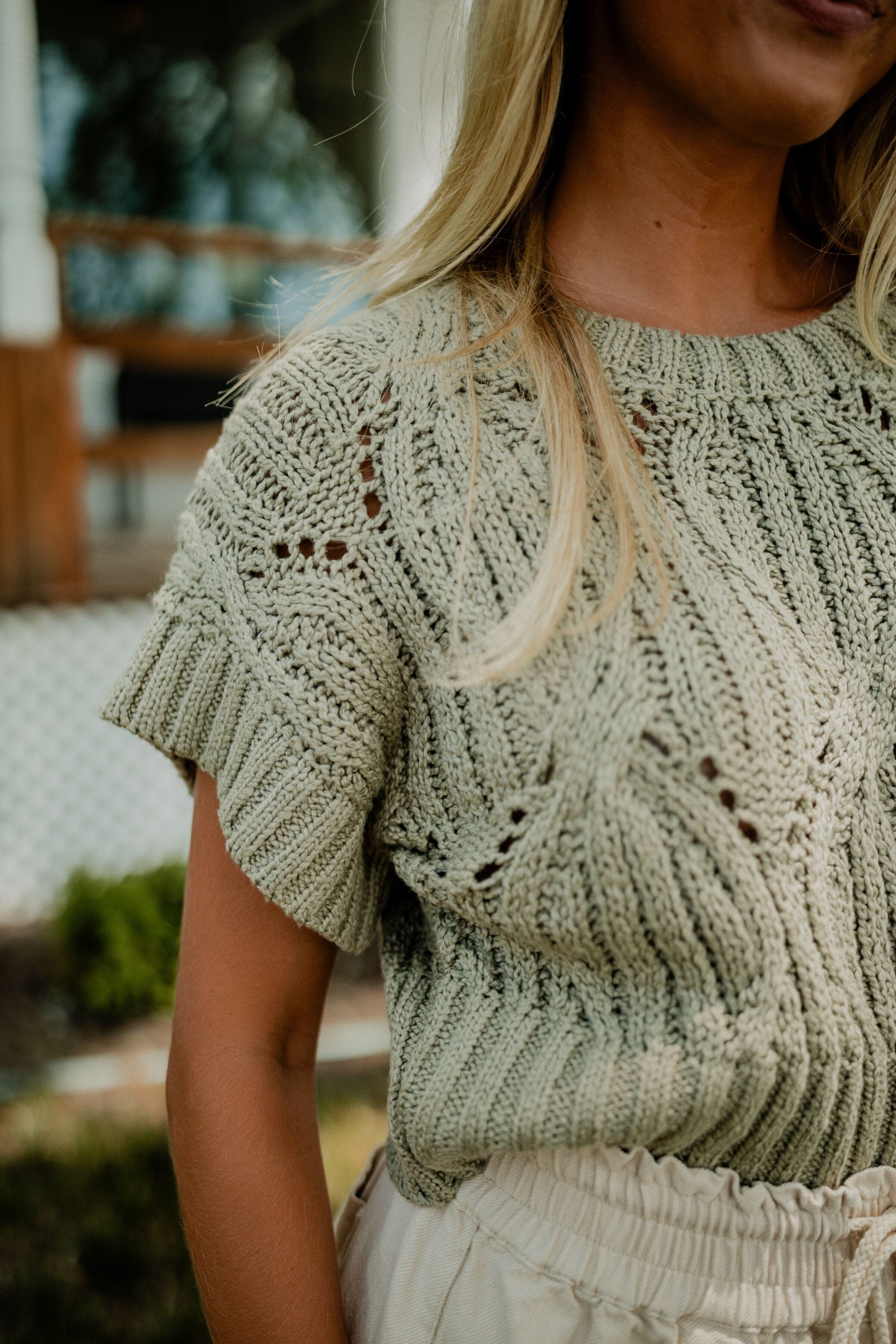 Cali Crochet Top Top by together 