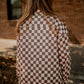 Camryn Checkered Shacket Jacket Baevly 