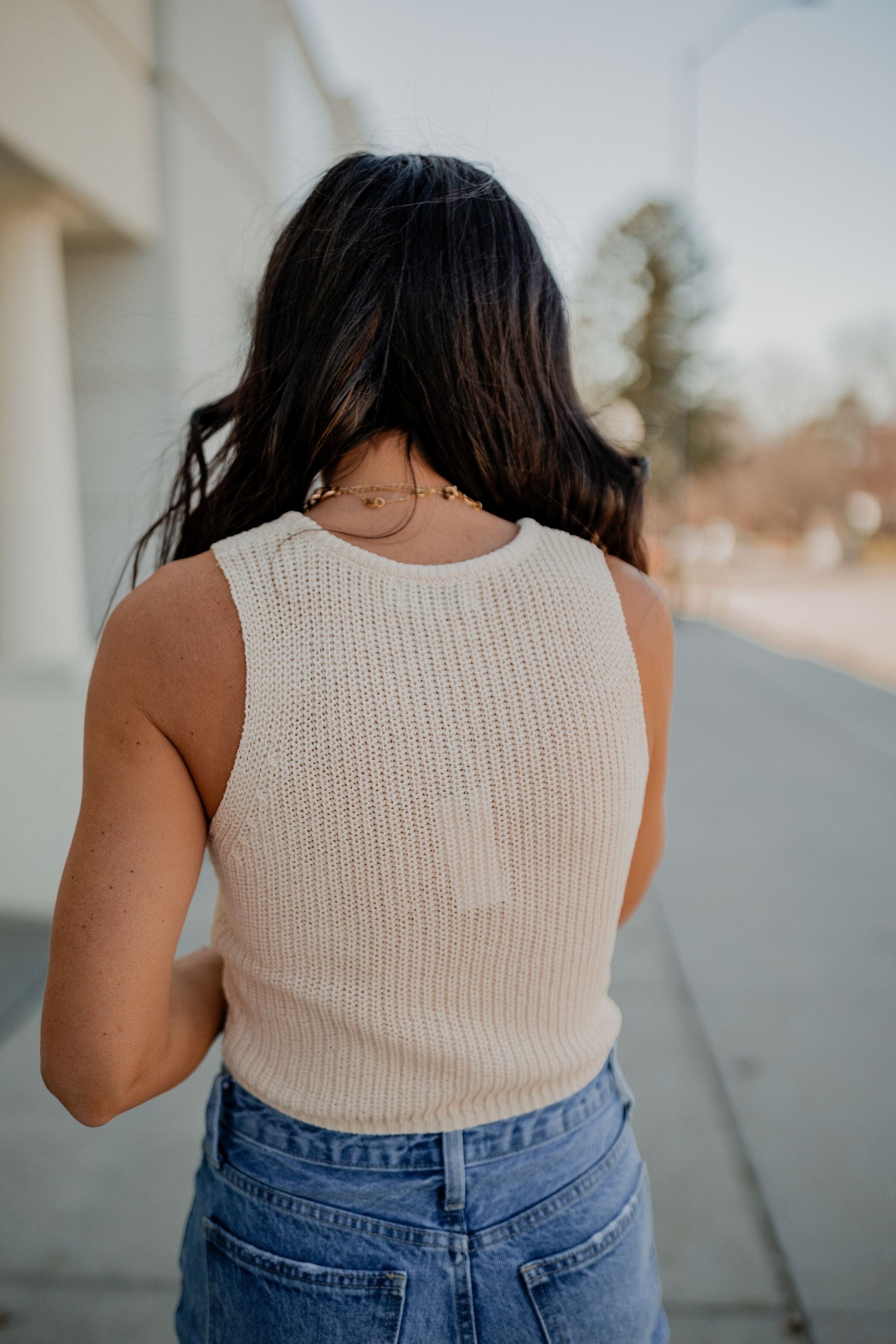 Claire Kint Sweater Tank Sweater Tic Toc 