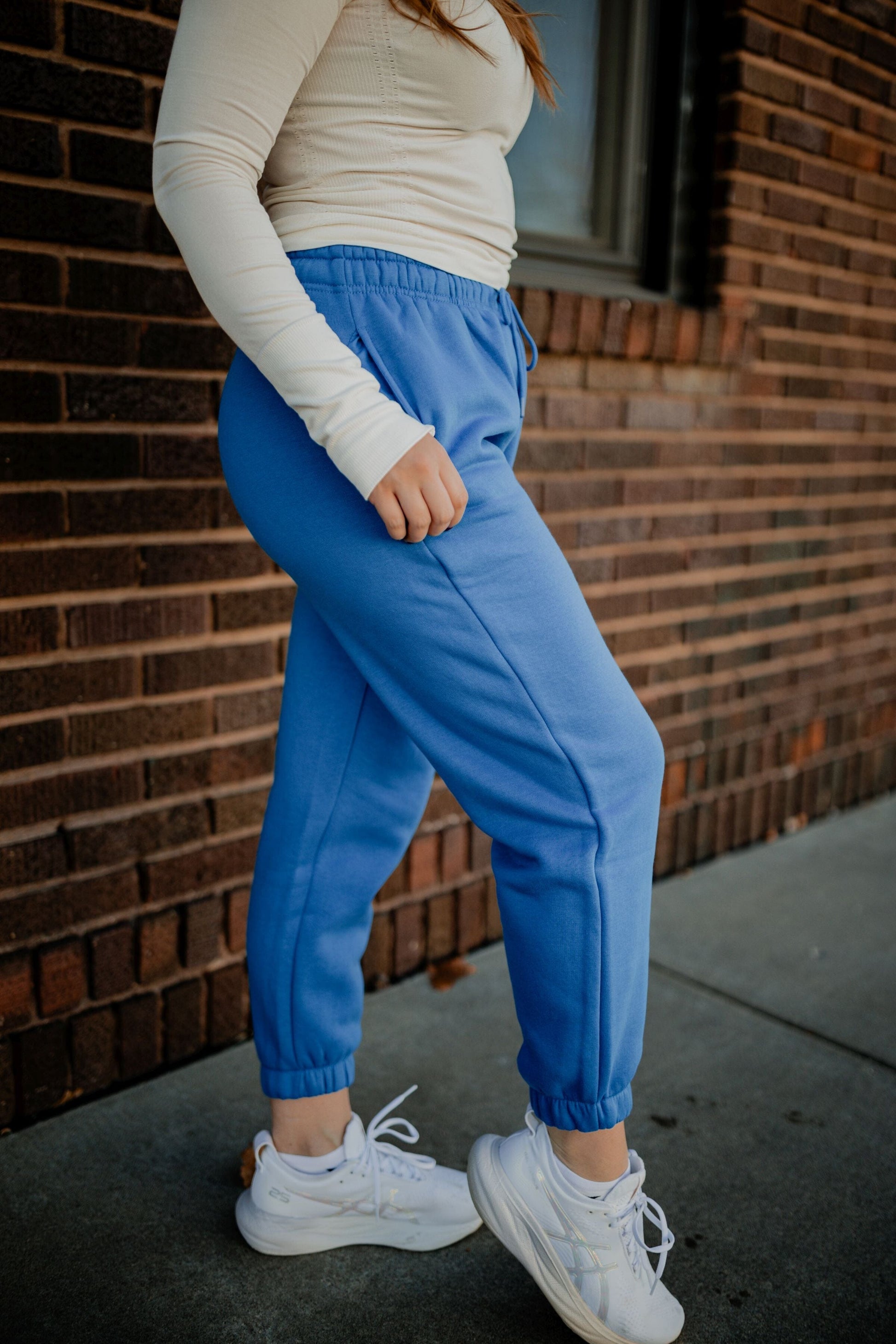 Cobalt Blue Joggers Pants Mono B 