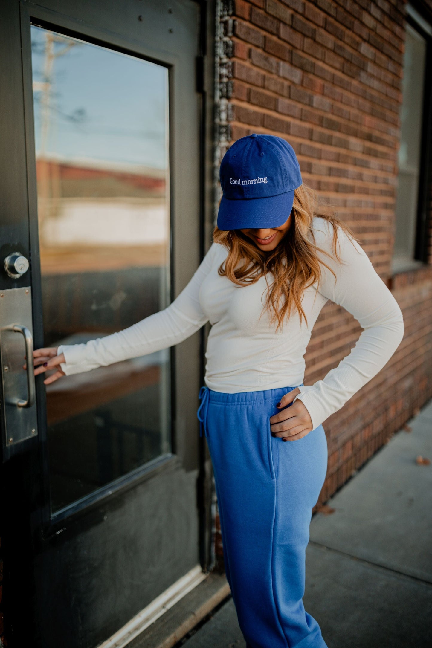 Cobalt Blue Joggers Pants Mono B 