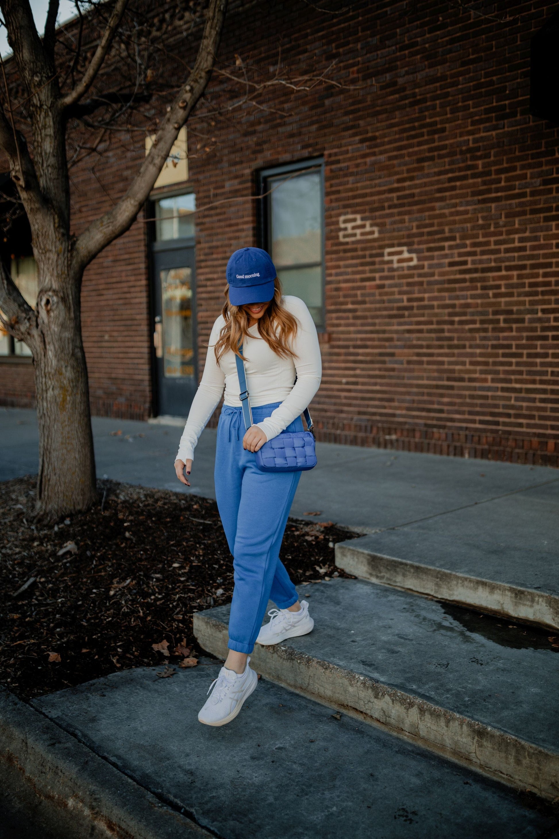 Cobalt Blue Joggers Pants Mono B 