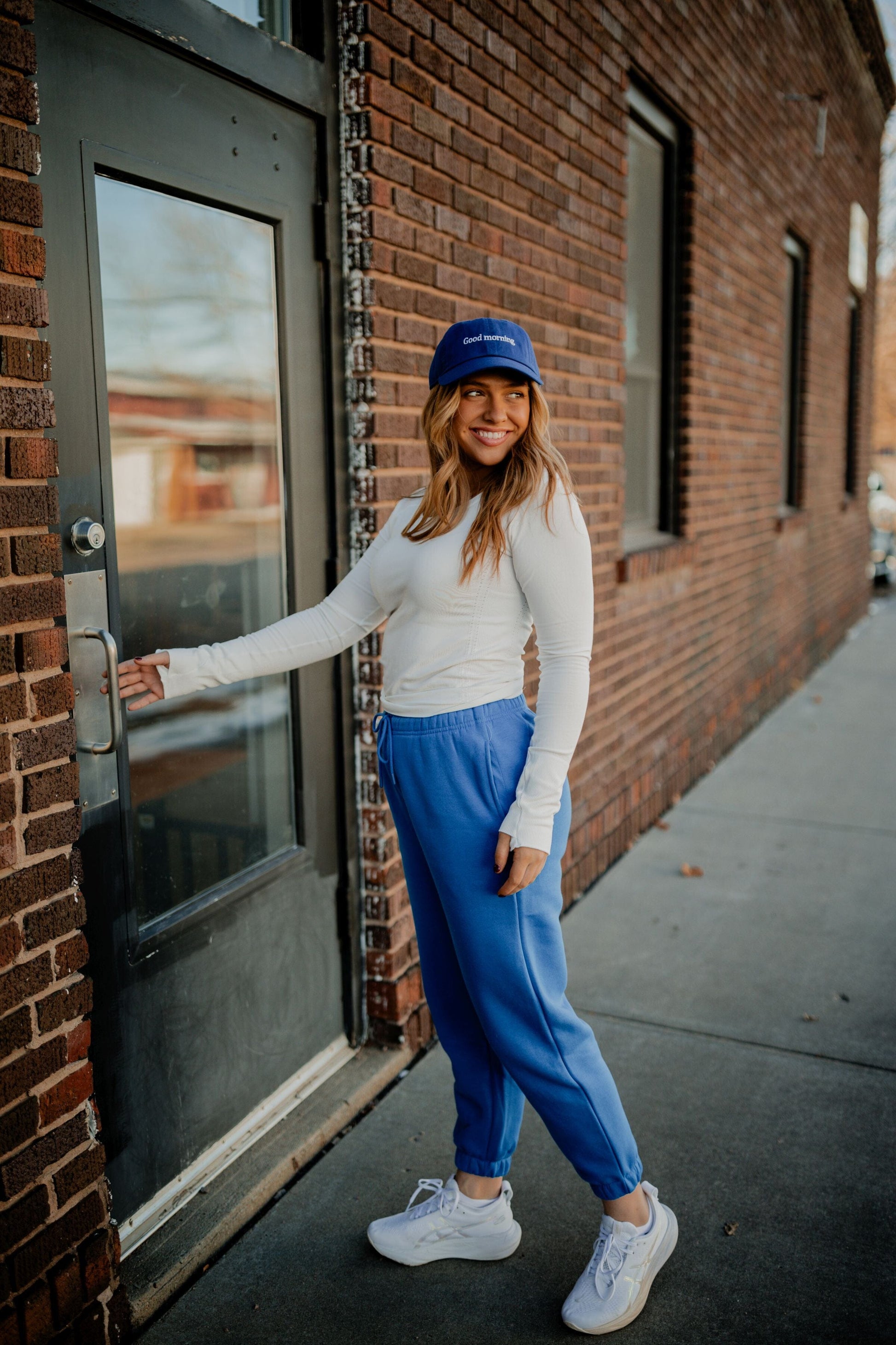 Cobalt Blue Joggers Pants Mono B 