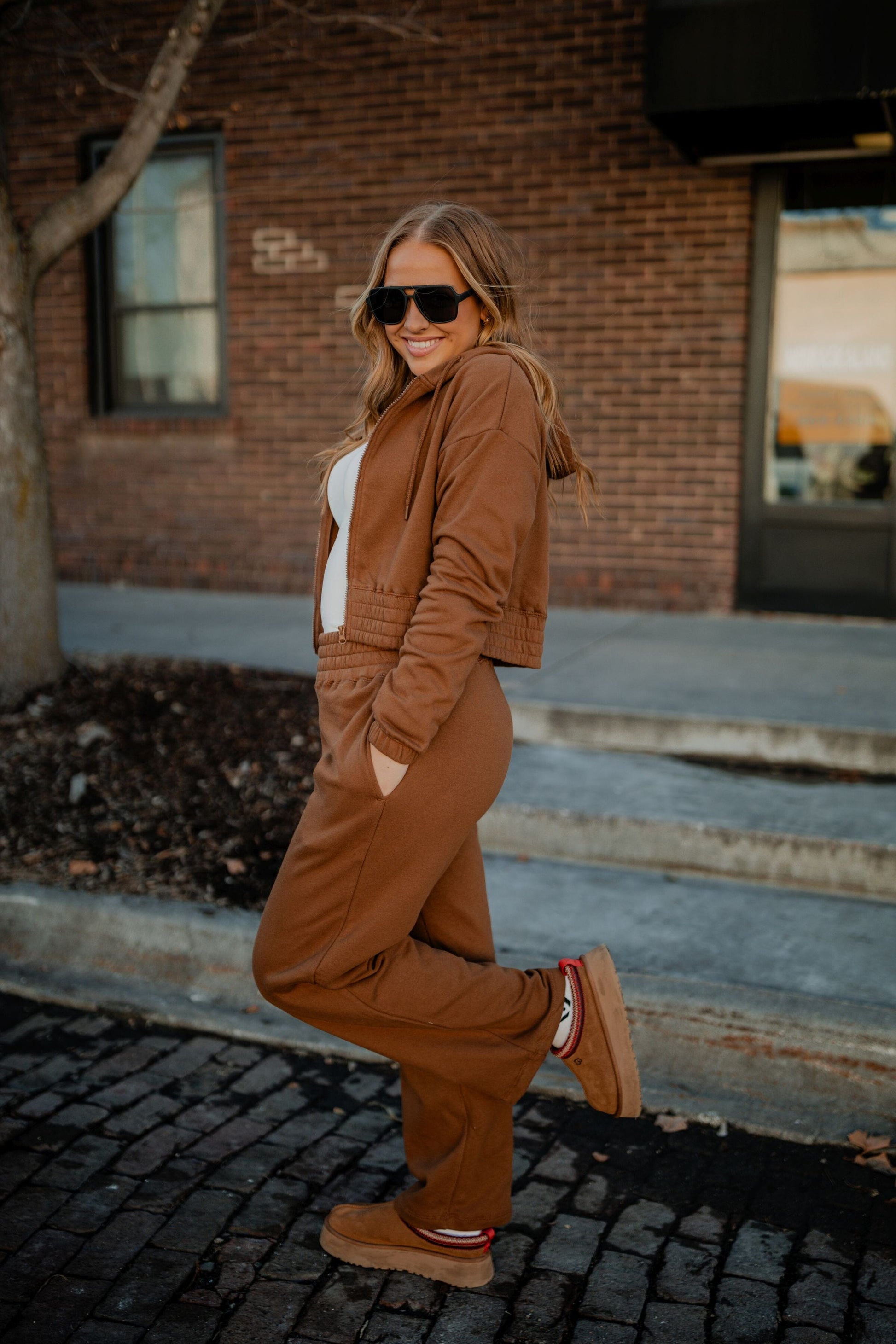 Cocoa Brown Lounge Pants Lounge Wear Mono B 