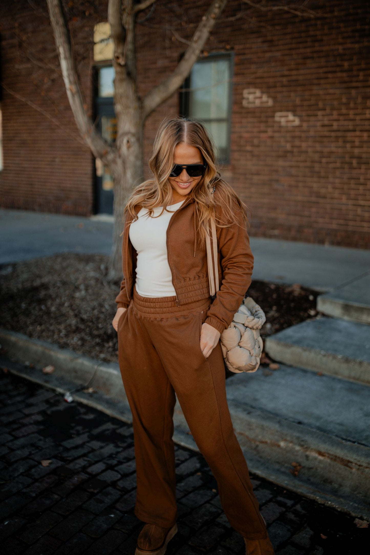 Cocoa Brown Lounge Pants Lounge Wear Mono B 