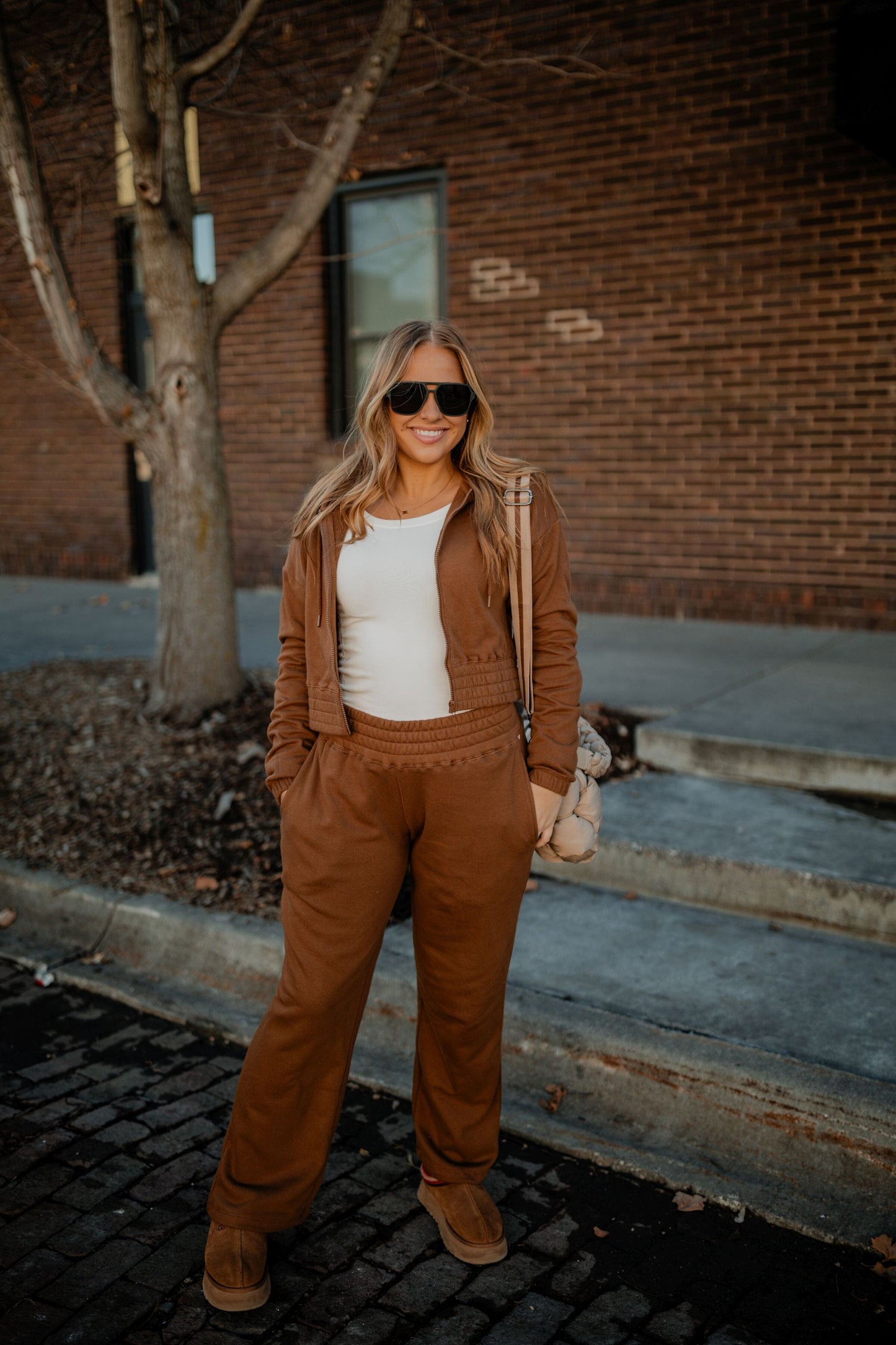 Cocoa Brown Lounge Pants Lounge Wear Mono B 