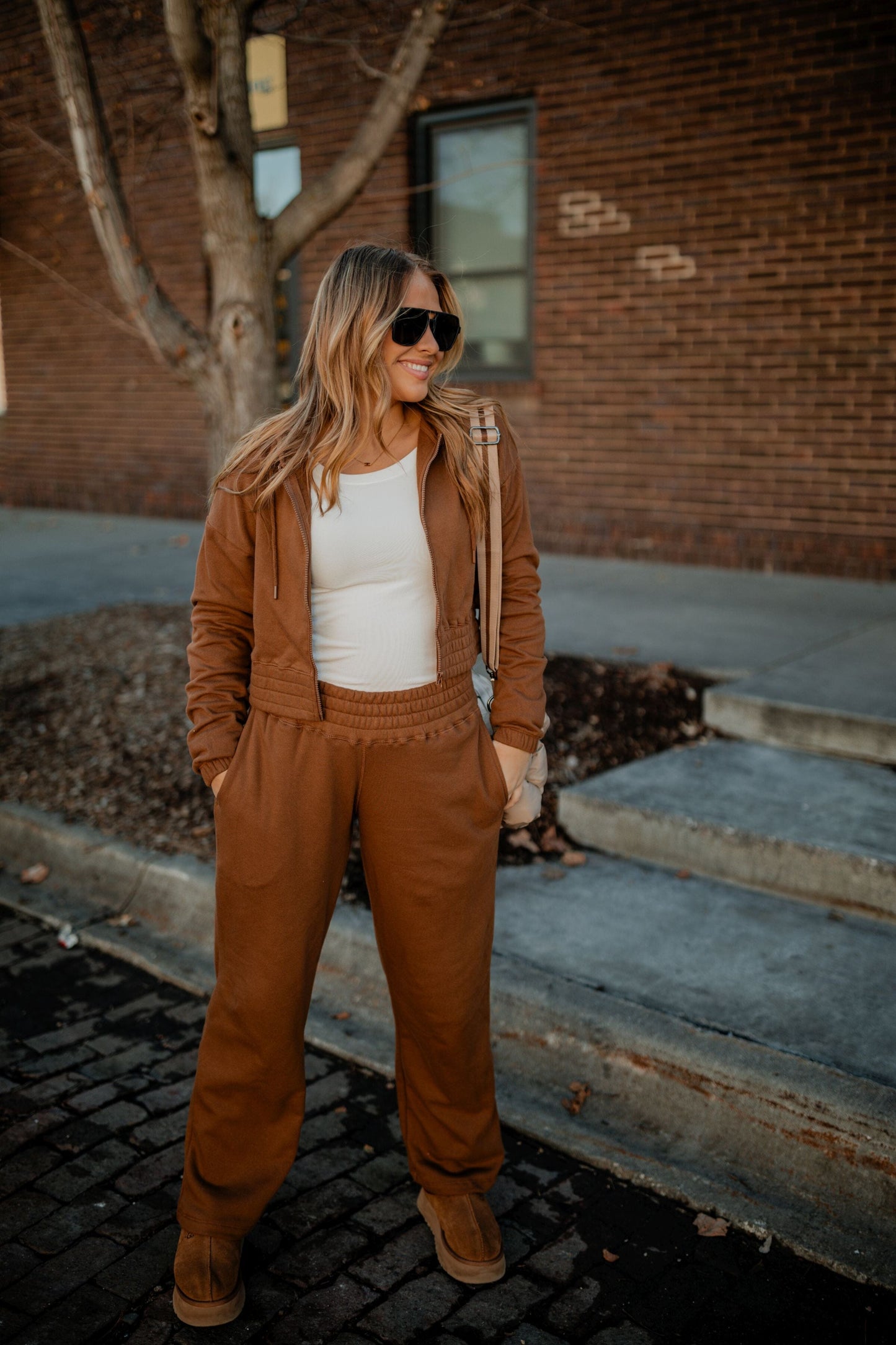 Cocoa Brown Lounge Pants Lounge Wear Mono B 