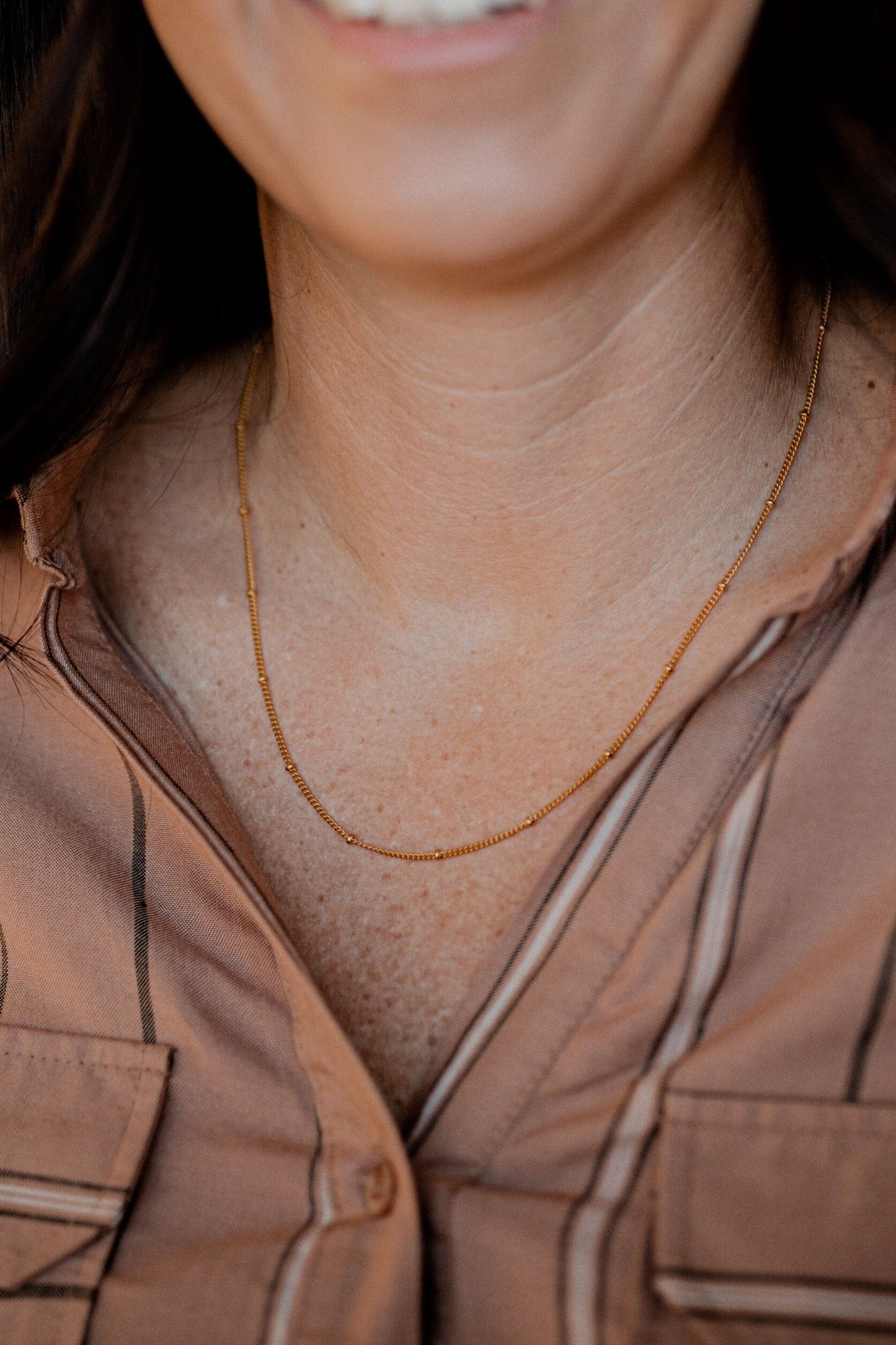 Dainty Gold Chain necklace Fray Clothing 