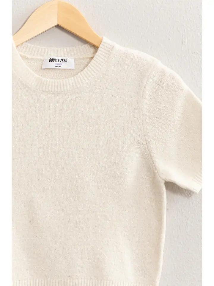 Easy To Love Short Sleeve Sweater Sweater Hyfve 