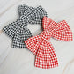 Gingham Bow Hair Accessories Ellison and Young 