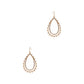 Gold Tear Drop Earrings Earrings Fashion City 