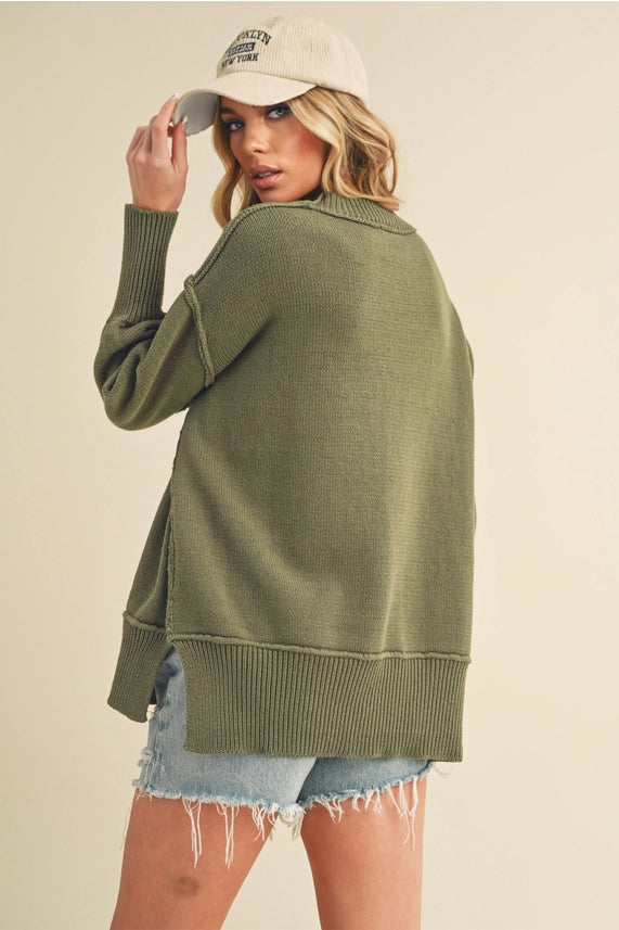 Ina Olive Sweater Sweater Aemi & Co 