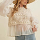 Jenna Crochet Layered Top Top cloud ten 