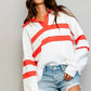 Jenni Collared Sweatshirt Top bucketlist 