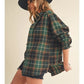 Katie Flannel Shirt Top Aemi & Co 