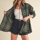 Katie Flannel Shirt Top Aemi & Co 