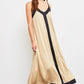 Luna Color Block Maxi Dress Dresses mustard seed 