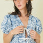 Meadow Peplum Top top main strip 