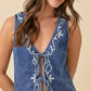 Meadowlight Vest top main strip 