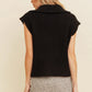 Mountain Side Half Zip Sweater Vest Top cloud ten 