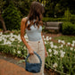 Reba Braided Handle Bag purse Fashion City 