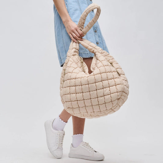 Revive Quilted Hobo Bag purse sol and selene 
