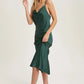 Satin Midi Slip Dress Fray Clothing 