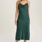 Satin Midi Slip Dress Fray Clothing 