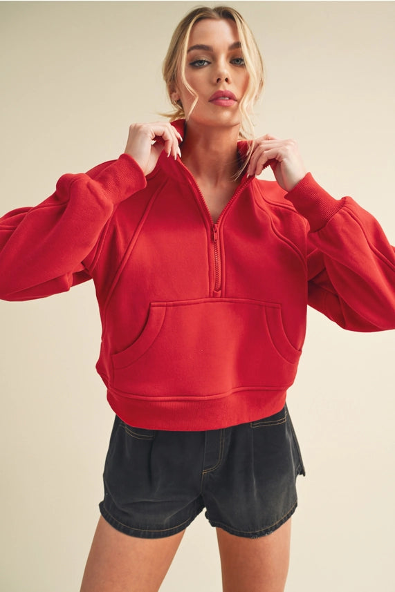 Sideline Pullover Sweatshirt Aemi & Co 