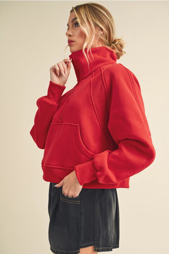 Sideline Pullover Sweatshirt Aemi & Co 